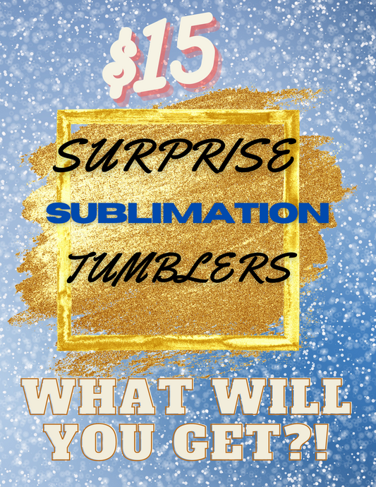 Surprise Sublimation Cup Flash Sale!