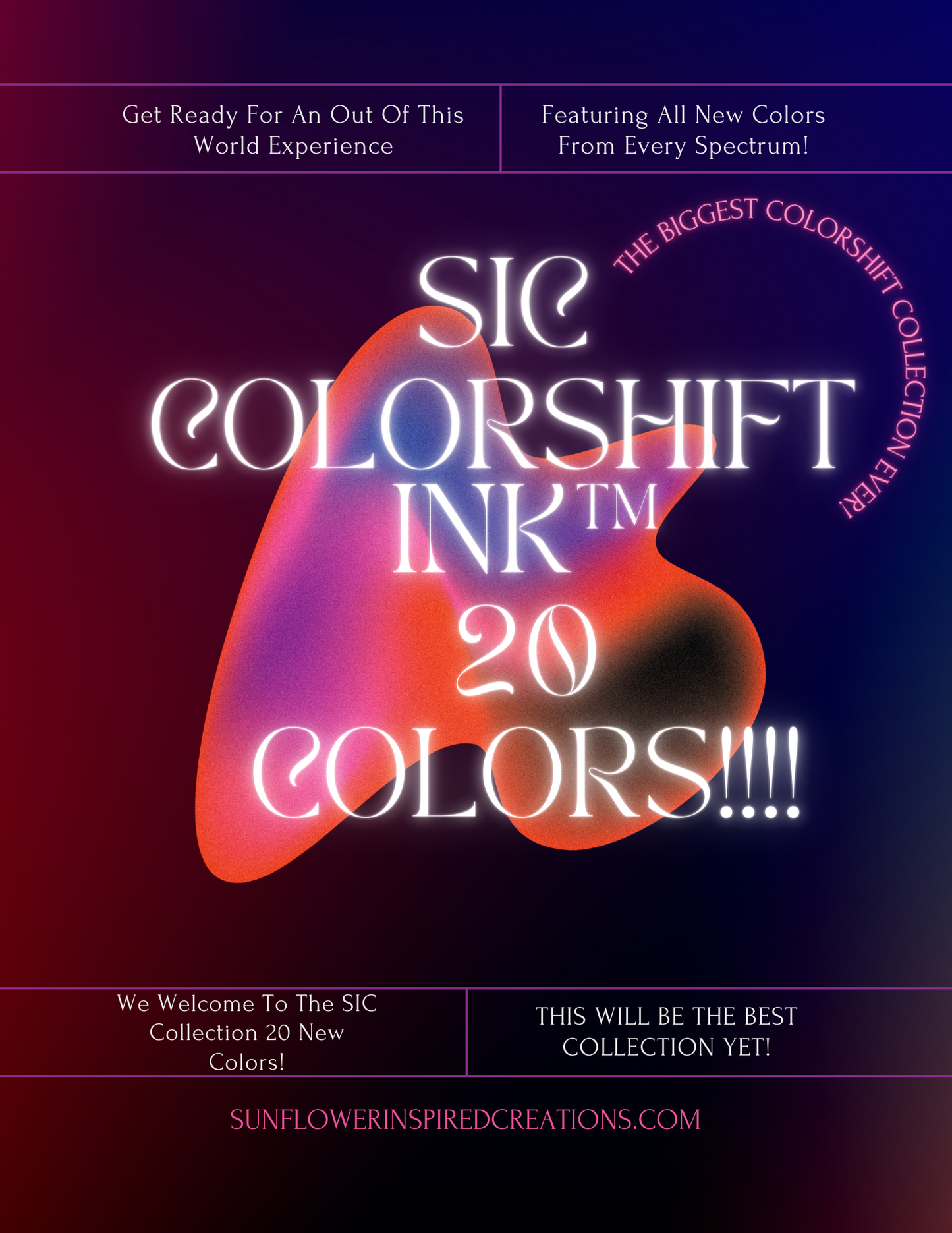 The Epic SIC Color Shift Ink™ Collection!