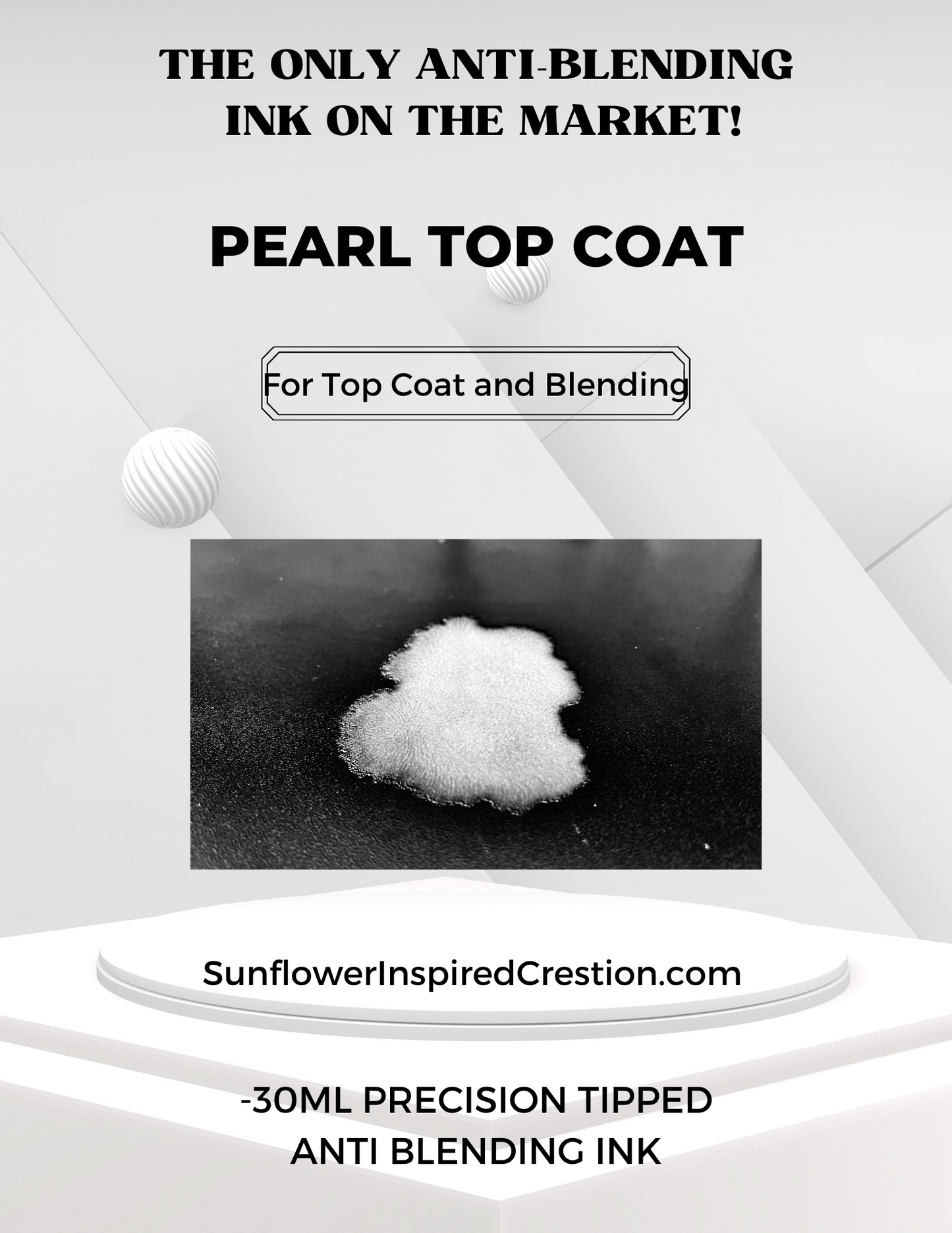 Pearl Top Coat Alcohol Ink