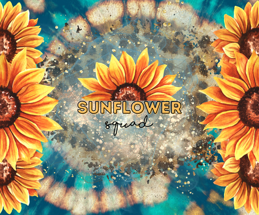 Sunflower Squad Sublimation Cup